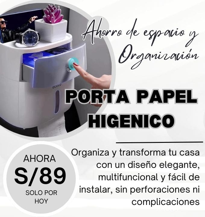 Porta Papel Higiénico